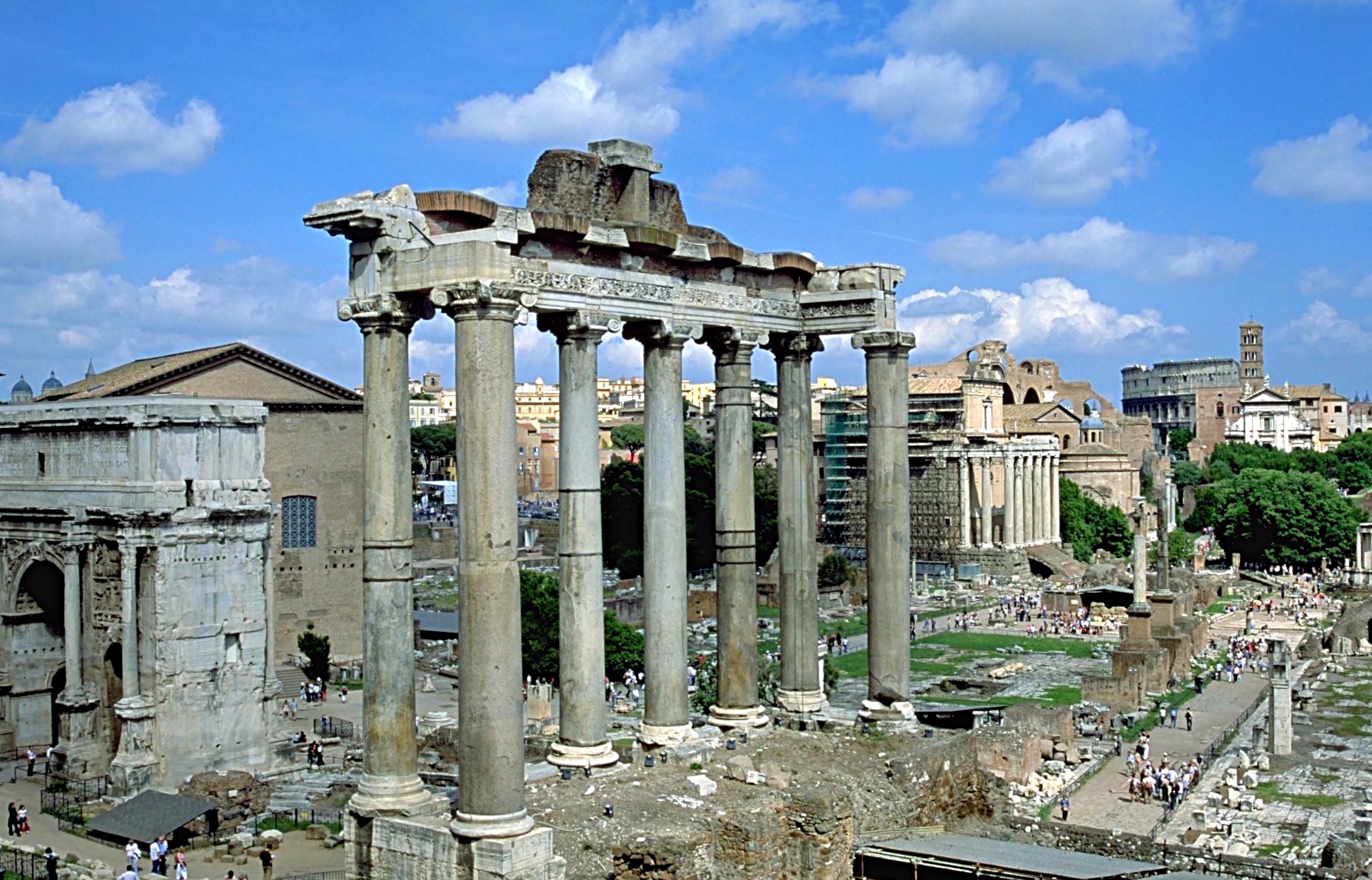 Andreas Tille, Forum Romanum. Wikimedia Commons, CC BY-SA 4.0 Римский форум — общественный центр республиканского города